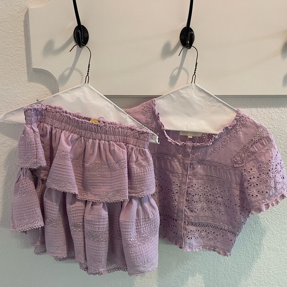 Farley Crop Top & Skirt in Wisteria
LOVESHACKFANCY - Picture 3 of 6